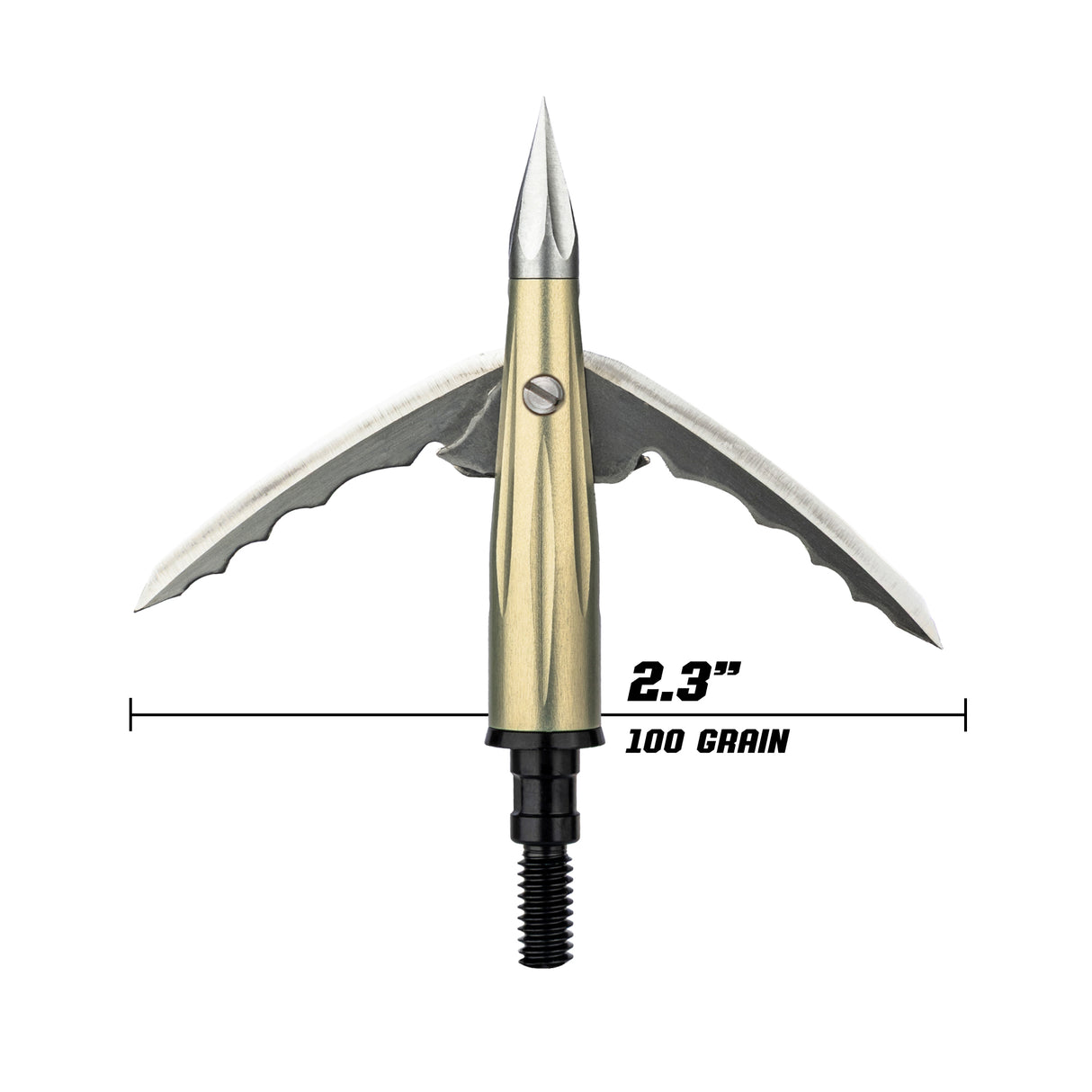 Crossbow Edition Aluminum Broadheads - 3 Pack